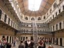 A photo of the main cell block of Kilmainham Jail