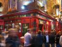 A photo of the actual Temple Bar in the Temple Bar area