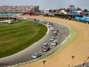 A photo of the first corner at Brandshatch