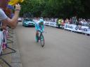 A photo of a cyclist in the Tour de France in London