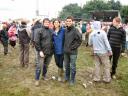 A photo of Giuls, Nat and Adrian at Global Gathering 2007