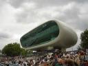 A photo of the Media Centre at Lords Cricket ground