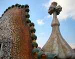 A photo of the roof top of Casa Battlo