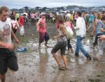 A photo of the mud at Foreshore