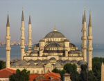 A photo of the Blue Mosque in Istanbul